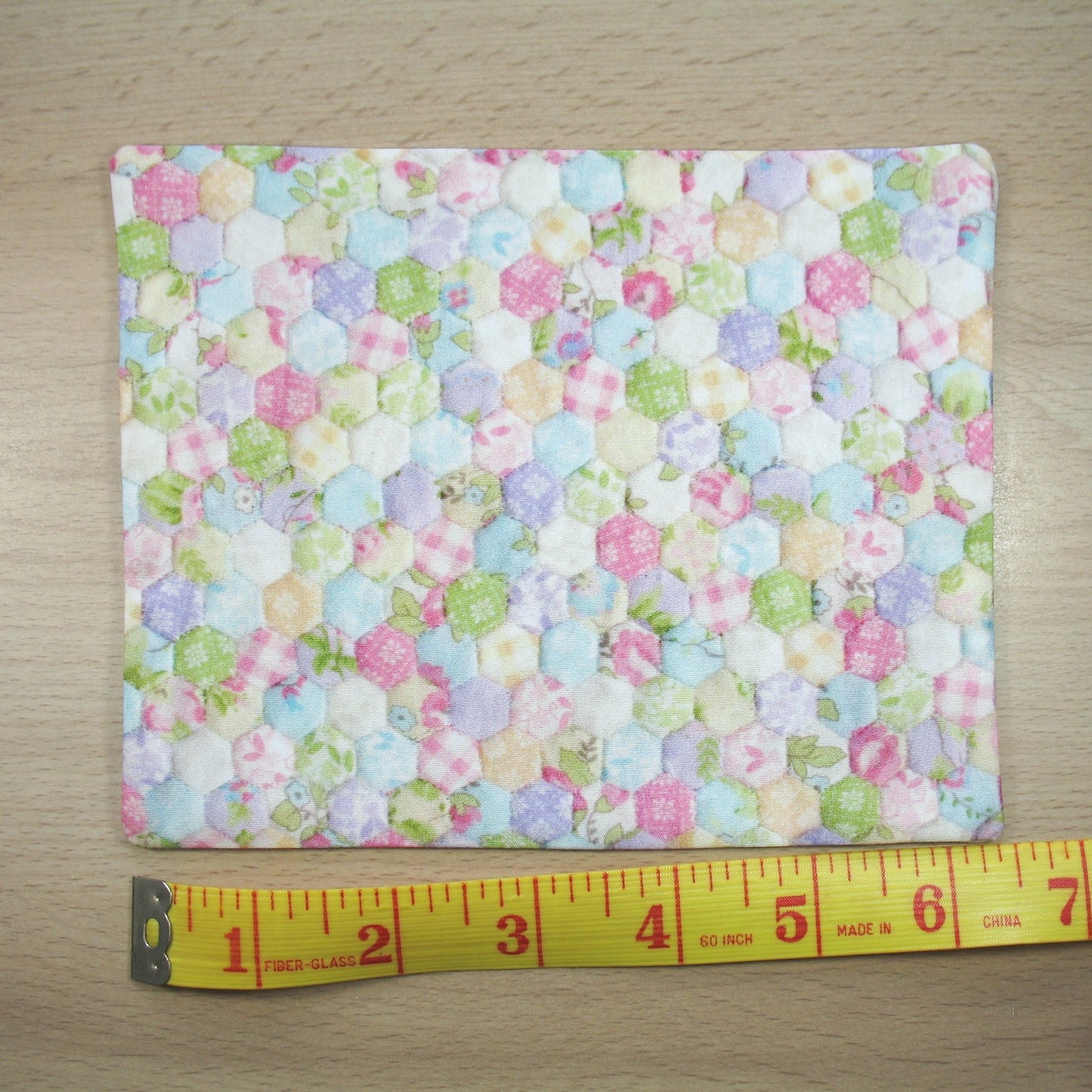 Pastel Printed Quilt