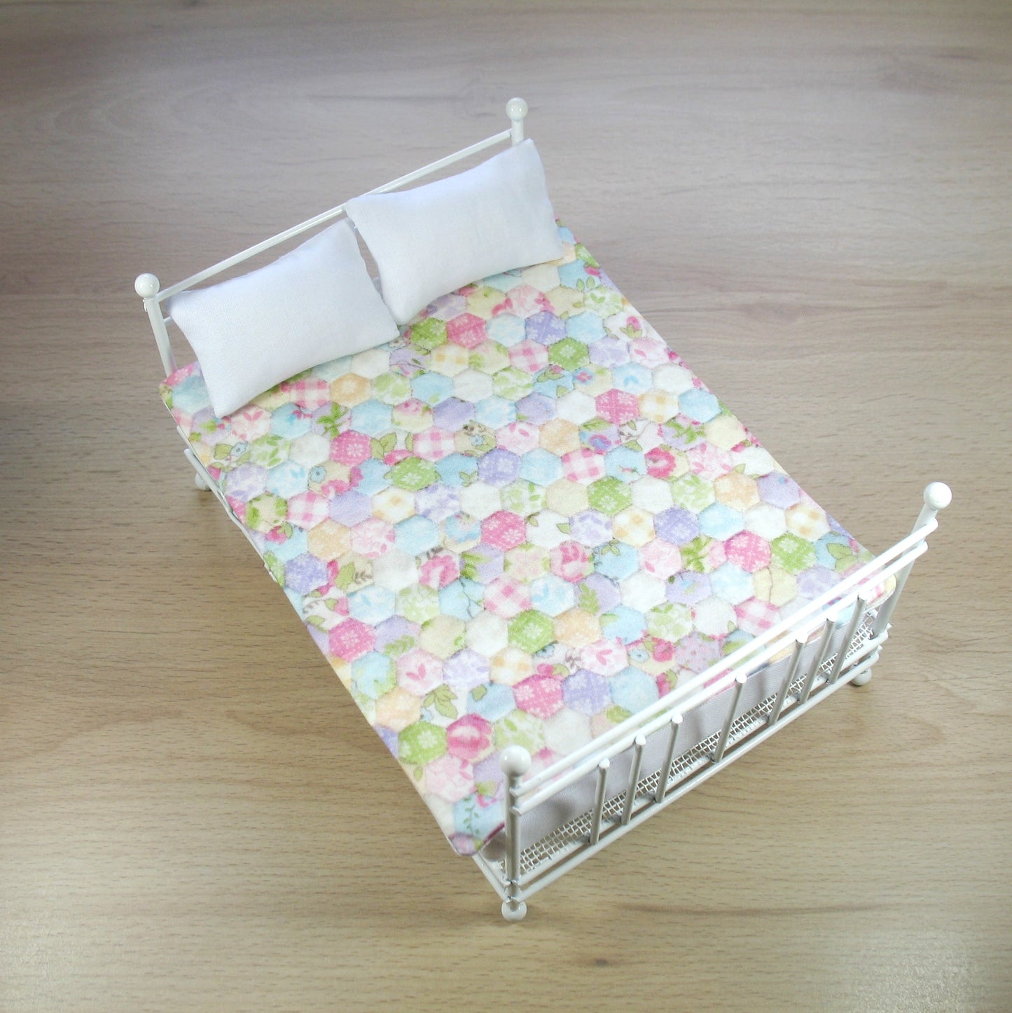 Pastel Printed Quilt