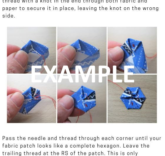 Digital Download Tutorial to Make Your Own 1:12 Dollhouse Quilt SQUARES & HEXIES bundle