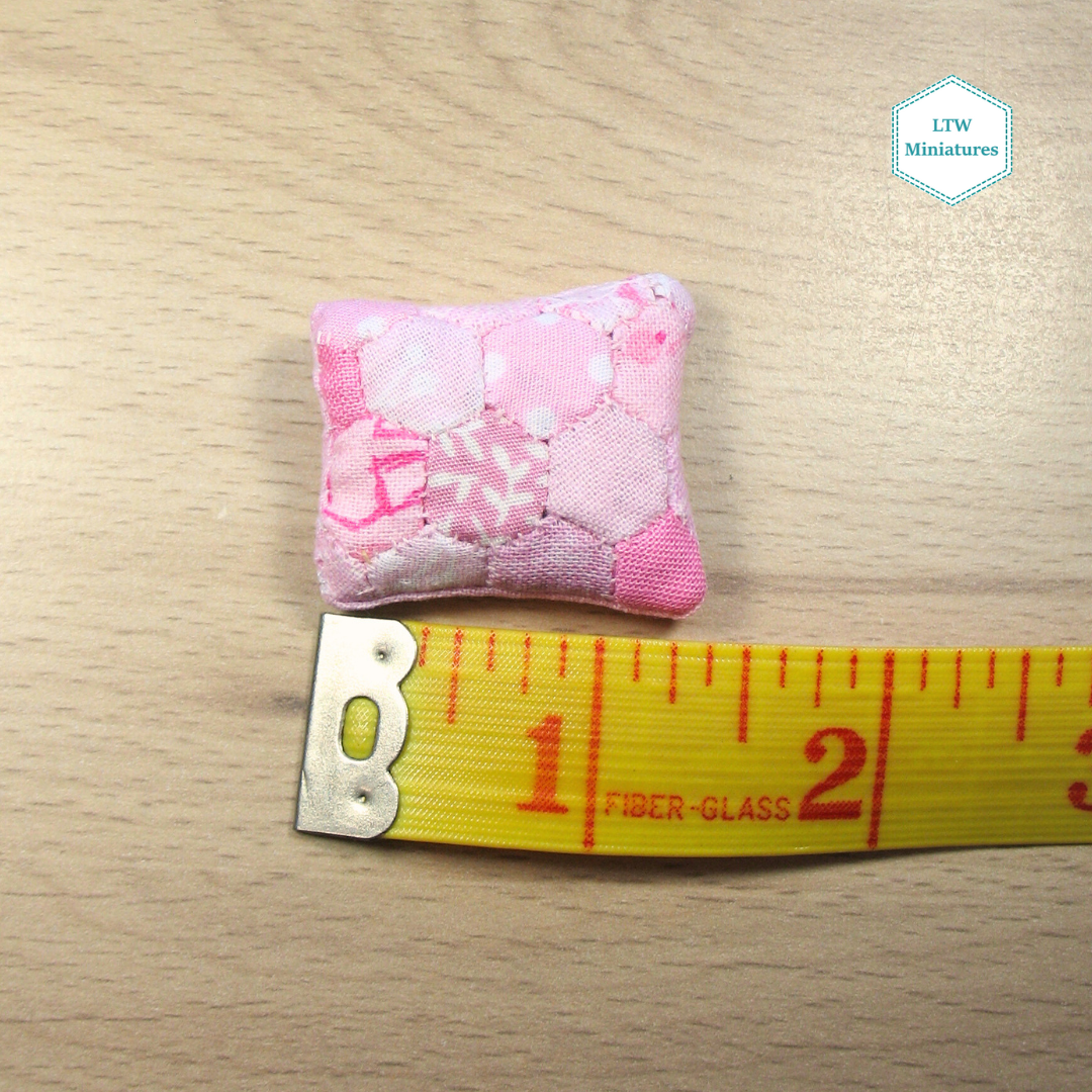 Pink Patchwork Cushion